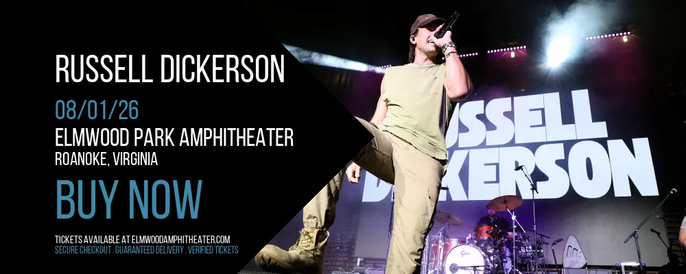 Russell Dickerson at Elmwood Park Amphitheater