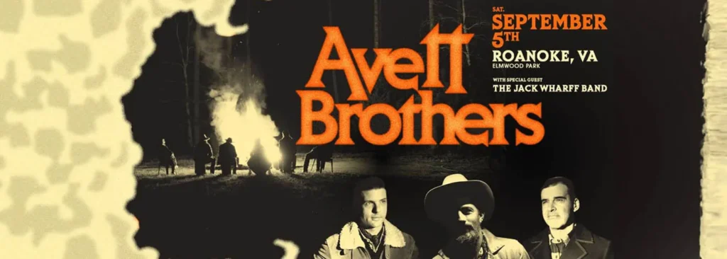 The Avett Brothers at Elmwood Park Amphitheater